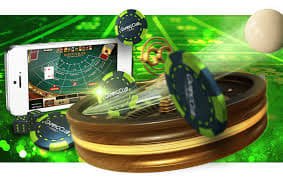 Layar beranda lombaqq di perangkat mobile dan desktop, menampilkan berbagai opsi permainan dan sportsbook.